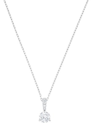 Mediterian 5472635 Kolye Solitaire:pendant 7mm Czwh/rhs