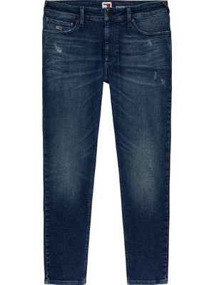 Tommy Jeans Normal Bel Slim Fit Erkek Denim Pantolon DM0DM193521BKSCANTON Y Slım CH3351