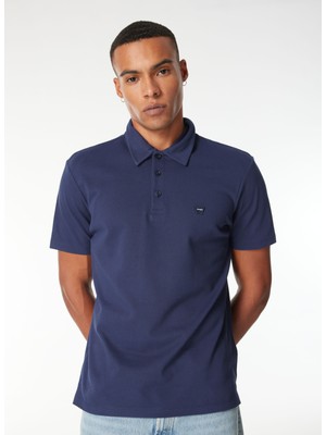 Wrangler Lacivert Erkek Polo T-Shirt W241648410 Lacivert Polo T-Shirt