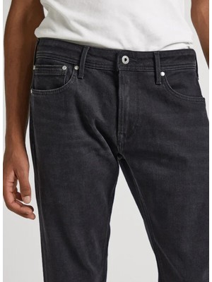 Pepe Jeans Normal Bel Regular Tapered Erkek Denim Pantolon PM206326XF1-000 Stanley