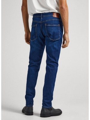 Pepe Jeans Normal Bel Regular Tapered Erkek Denim Pantolon PM206326WN9-000 Stanley