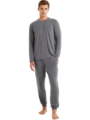 Blackspade Gri Erkek Pijama Takımı 40636