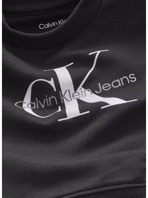 Calvin Klein Baskılı Siyah Unisex Eşofman Takımı IN0IN00017BEH