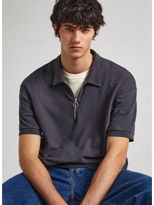 Pepe Jeans Antrasit Erkek Polo T-Shirt PM582668 977 Ryker