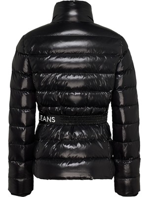 Tommy Jeans Siyah Kadın Şişme Mont Tjw Branded Belt Down Jacket