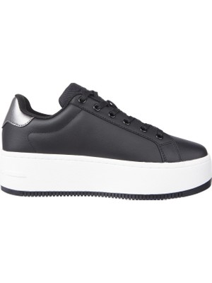 Tommy Hilfiger Siyah - Beyaz Kadın Sneaker EN0EN02711TRH