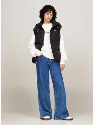 Tommy Jeans Siyah Kadın Yelek Tjw Alaska Puffer Vest