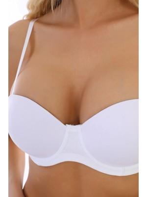 Nurteks 192 Desteksiz Straplez Sütyen