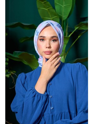 İpekhan Marrakech  Koleksiyon Soft Eşarp Turuncu Yeşil 1204-06