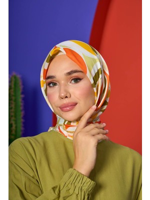 İpekhan Marrakech  Koleksiyon Soft Eşarp Koyu Yeşil Gri 1206-06