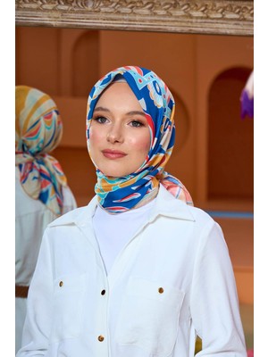 İpekhan Marrakech  Koleksiyon Soft Eşarp Turuncu Vizon 1202-03