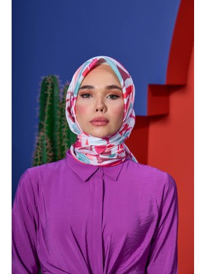 İpekhan Marrakech  Koleksiyon Soft Eşarp Koyu Yeşil Gri 1206-06