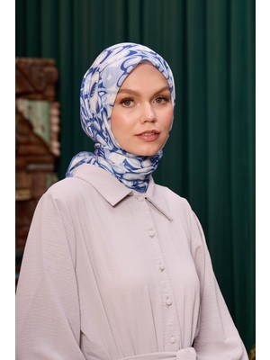 İpekhan Marrakech  Koleksiyon Soft Eşarp Gri Mor 1195-06