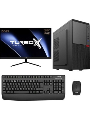 Turbox TX5577 I7 12700 16GB Ddr5 Ram 256GB M.2 Nvme SSD 21.5 Inç Fhd Masaüstü Ofis Bilgisayarı