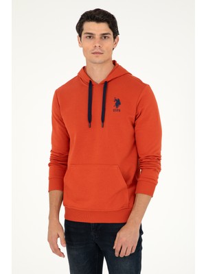 U.S. Polo Assn. Erkek Kiremit Sweatshirt 50289059-VR031
