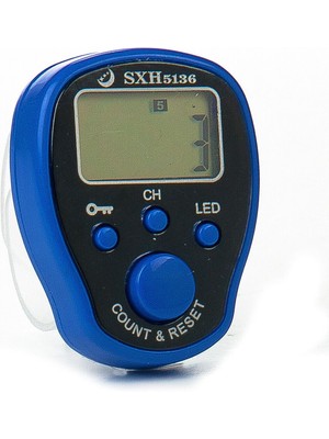 Mediterian 5 Hafızalı Işıklı ve Kilitli Zikirmatik - Lacivert