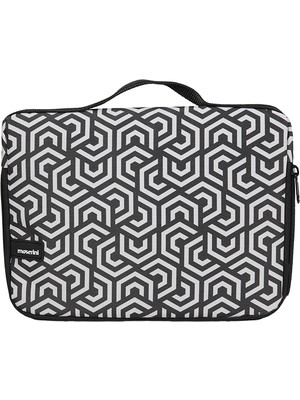 Moserini Lenovo Tab P12 12.7"  Wi-Fi  Smart Slim Desenli Tablet Çantası - Rosetta