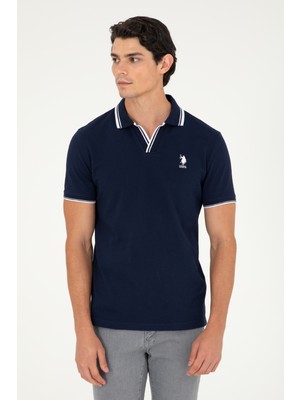 U.S. Polo Assn. Erkek Lacivert Tişört 50285158-VR033