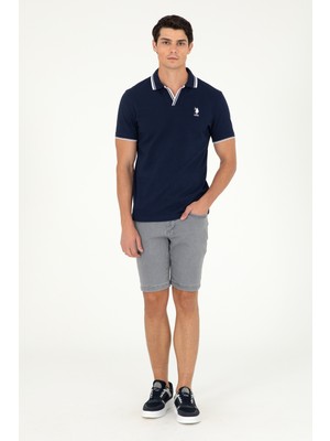 U.S. Polo Assn. Erkek Lacivert Tişört 50285158-VR033