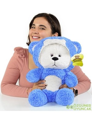 Özgüner Oyuncak Pababo 70 cm Kapşonlu Uykumcuk Peluş Ayıcık Panda Uyku Arkadaşım