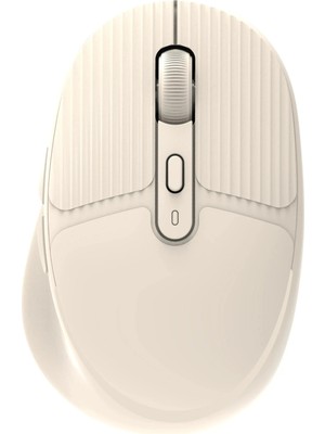 Coverzone Çift Modlu Bluetooth ve USB Dongle Kablosuz Mouse Dizüstü Bilgisayar ve Pc ile Uyumlu Ayarlanabilir 3 Farklı Dpı, Type-C Şarjlı Ultra Hafif Bilgisayar Faresi - Toz Pembe Renk G01