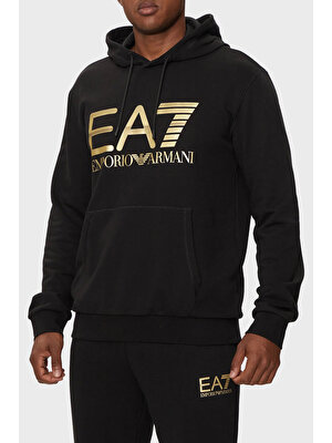 Ea7 Pamuklu Regular Fit Logolu Kapüşonlu Sweat Erkek Sweat 6dpm16 Pjshz 1200