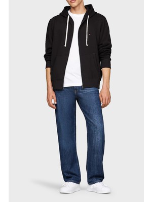 Tommy Hilfiger Pamuklu Regular Fit Kapüşonlu Fermuarlı Sweat Erkek Sweat Mw0mw37234 Bds