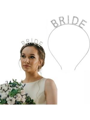 Hkn Amazing Bekarlığa Veda Bride Tacı Gümüş Renk