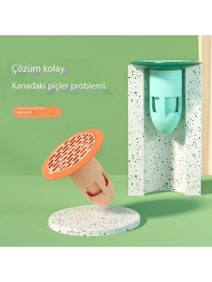 Leca Koku Önleyici Yer Süzgeci Çekirdek Banyo Kanalizasyon Filtresi Böcek Geçirmez Tuvalet Koku Önleyici Yer Süzgeci Kapağı (Yurt Dışından)