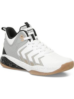 Kinetix Erkek Sneaker Beyaz-Gri A101780862 4W Harger Pu 4pr