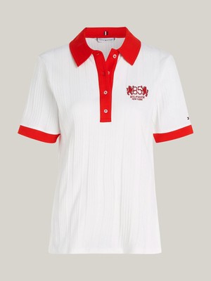 Tommy Hilfiger 1985 Koleksiyonu Th Crest Regular Polo