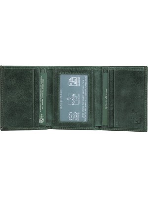 Ignis Craft Mens Leather Wallet | Apex Jade