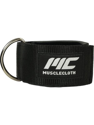 Musclecloth Padded Ankle Cuff Tekli Paket Siyah