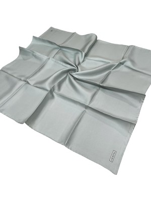 Armine Düz Ipek Eşarp - 11 Buz Gri Twill