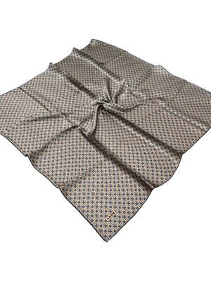 Aker Ipek Eşarp - 8921701-323 Metalik Mavi Sura