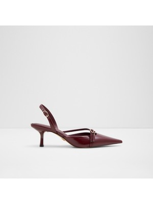 Aldo Marıetta Ayakkabı Orta Boy Topuklu - Bordo