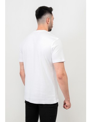 John Borners Erkek O Yaka Oversize T-Shirt