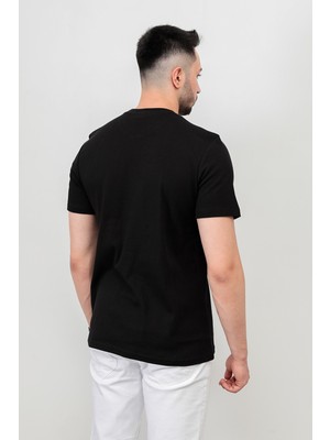 John Borners Erkek O Yaka Oversize T-Shirt