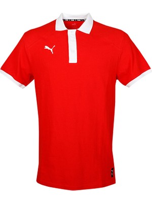 Puma Turkey Polo Türkiye Basketbol Polo Yaka Antrenman Tişörtü 60660404 Kırmızı