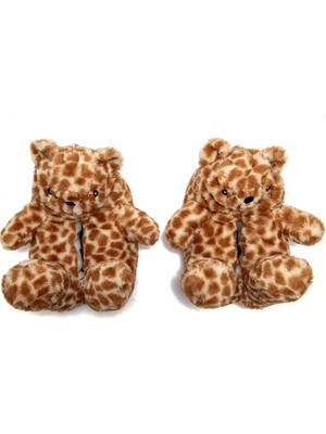 Twigy Pookie Kadın Hayvanlı Panduf Leopar 36/41