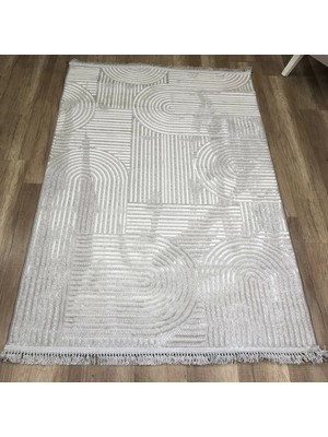 Hoom Rugs Monica Mc 402 Açık Gri Iskandinav Halı