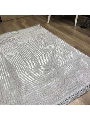 Hoom Rugs Monica Mc 402 Açık Gri Iskandinav Halı