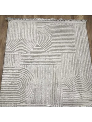 Hoom Rugs Monica Mc 402 Açık Gri Iskandinav Halı