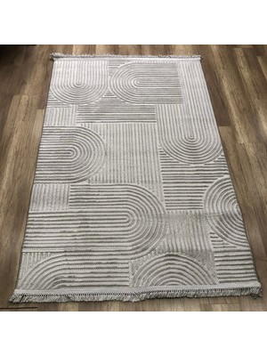 Hoom Rugs Monica Mc 402 Açık Gri Iskandinav Halı