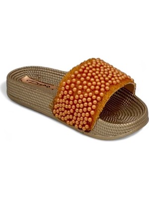 Pienn 20037-006  Fashion Taşlı  Kadın Terlik
