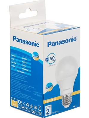 Panasonic 8.5 W 60 W 2700K LED Ampul E-27 Duy Sarı Işık