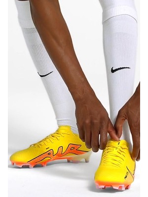 Nike Mercurial Air Zoom F.g. M.g. Erkek Soccer Shoes Krampon Sarı