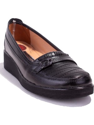 Dagoster DZA07-1194502 Siyah Ortopedik Günlük Kadın Ayakkabı