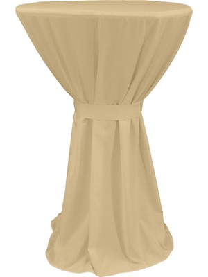 Berlın Bıstro Masa Örtüsü 60 cm Çap - Krem