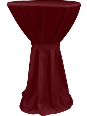 Berlın Bıstro Masa Örtüsü 60 cm Çap - Bordo